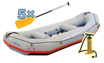 raftov� �lun Pulsar (5 m�st), p�dla, pumpa